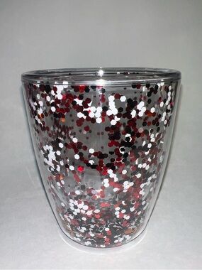 Mary Square Acrylic Glitter Wine Tumbler-Alabama Pride